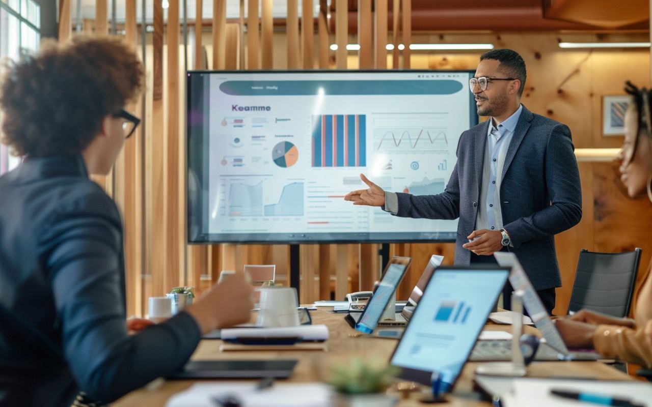 KPI dashboard for small business success