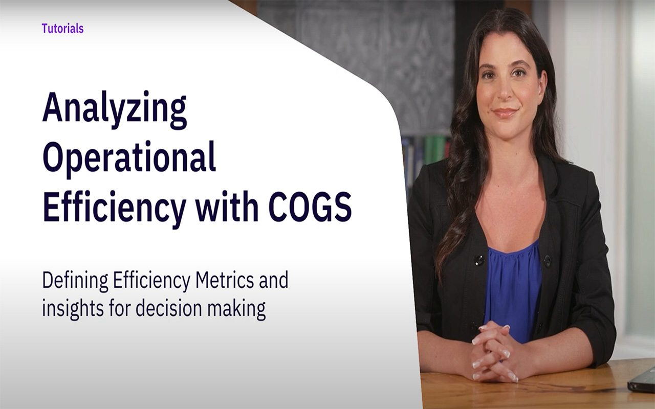 Analyzing Operational Efficiency: Using COGS to Optimize Costs and Maximize Profitability